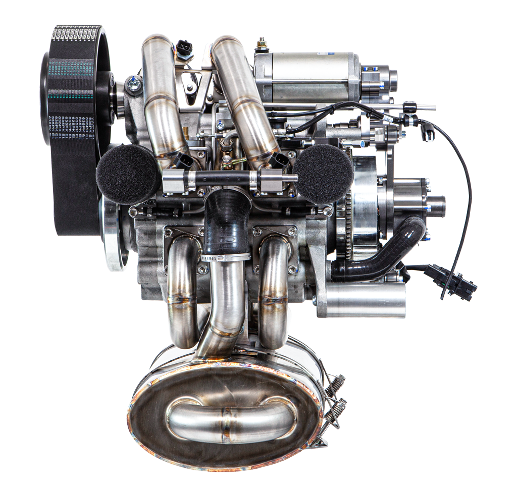 Rotron RT600-XE Wankel Rotary Engine - Left Side