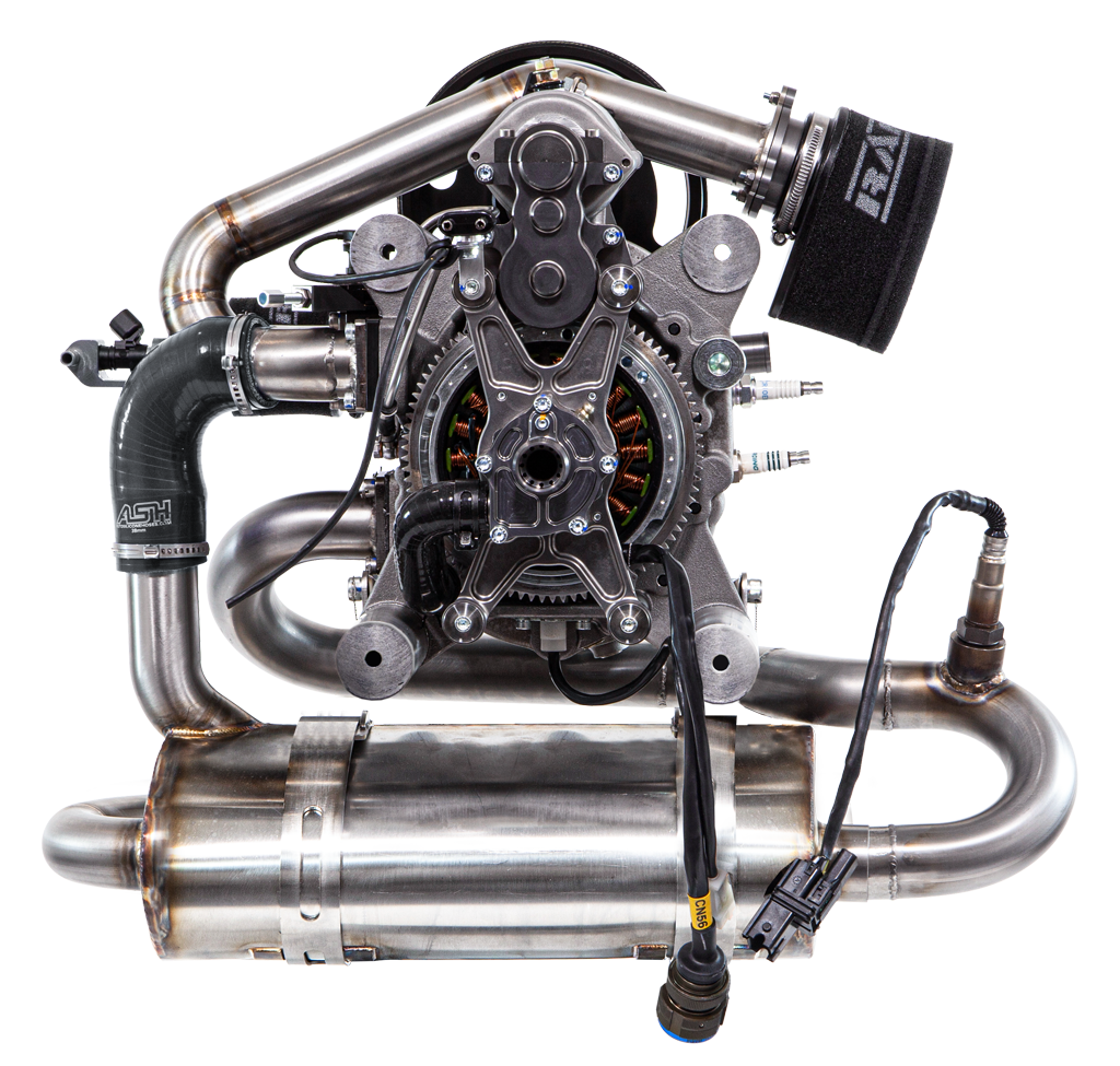 Rotron RT300-XE Wankel Rotary Engine - Rear