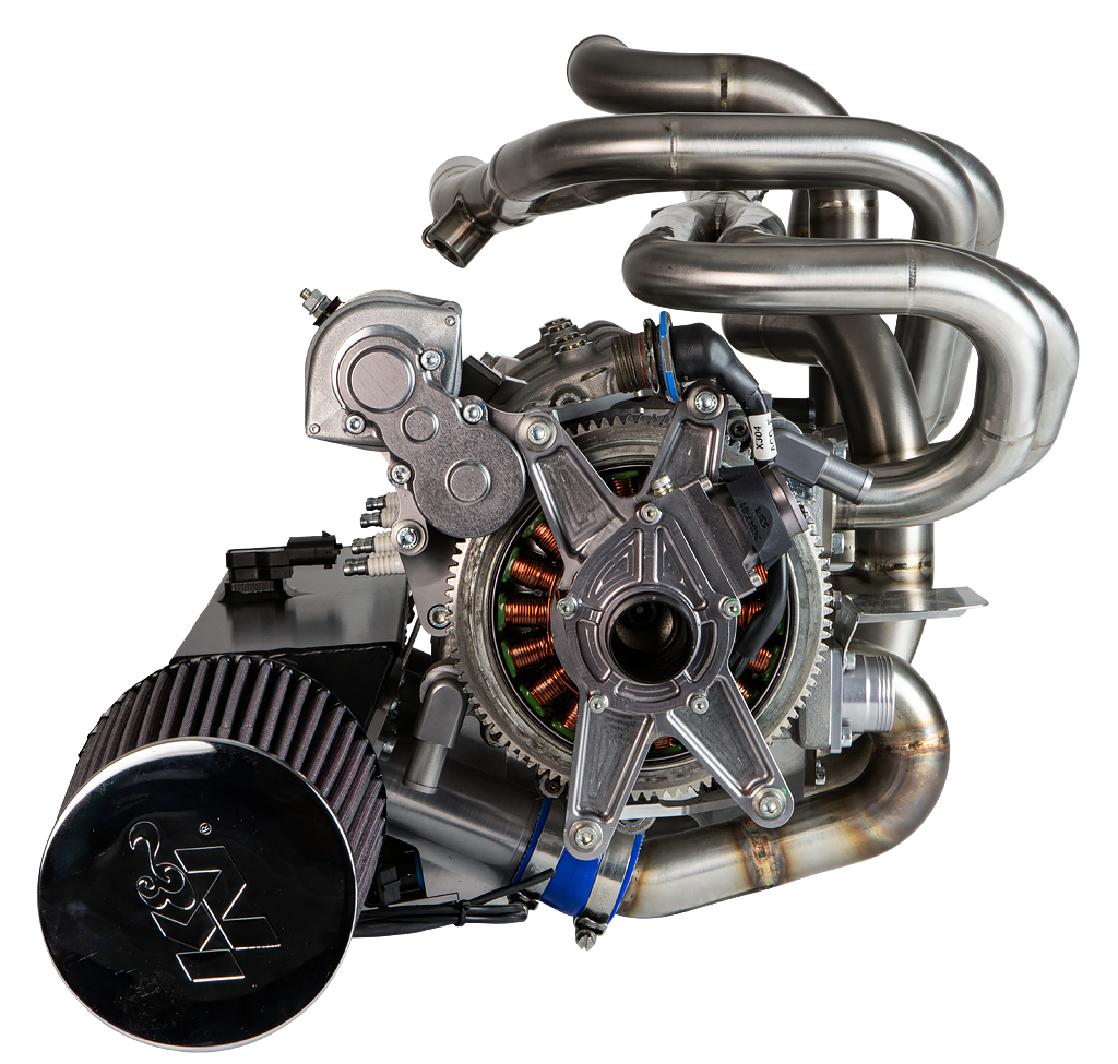 Rotron RT1200-P Wankel Rotary Engine - Rear